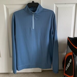 Peter Millar Perth Performance Golf QZip Size M TPC Logo